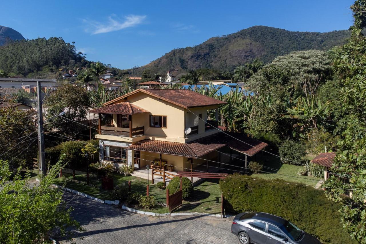 Casa Di Maria 4 Quartos A 500M Centro - Sauna, Piscina, Fogao A Lenha, Churrasqueira - Acesso Privativo Ao Ao Rio - Ideal Para Familias Nova Friburgo Zewnętrze zdjęcie